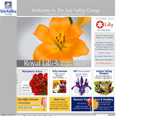 Tablet Screenshot of pleasantvalleyflowers.com